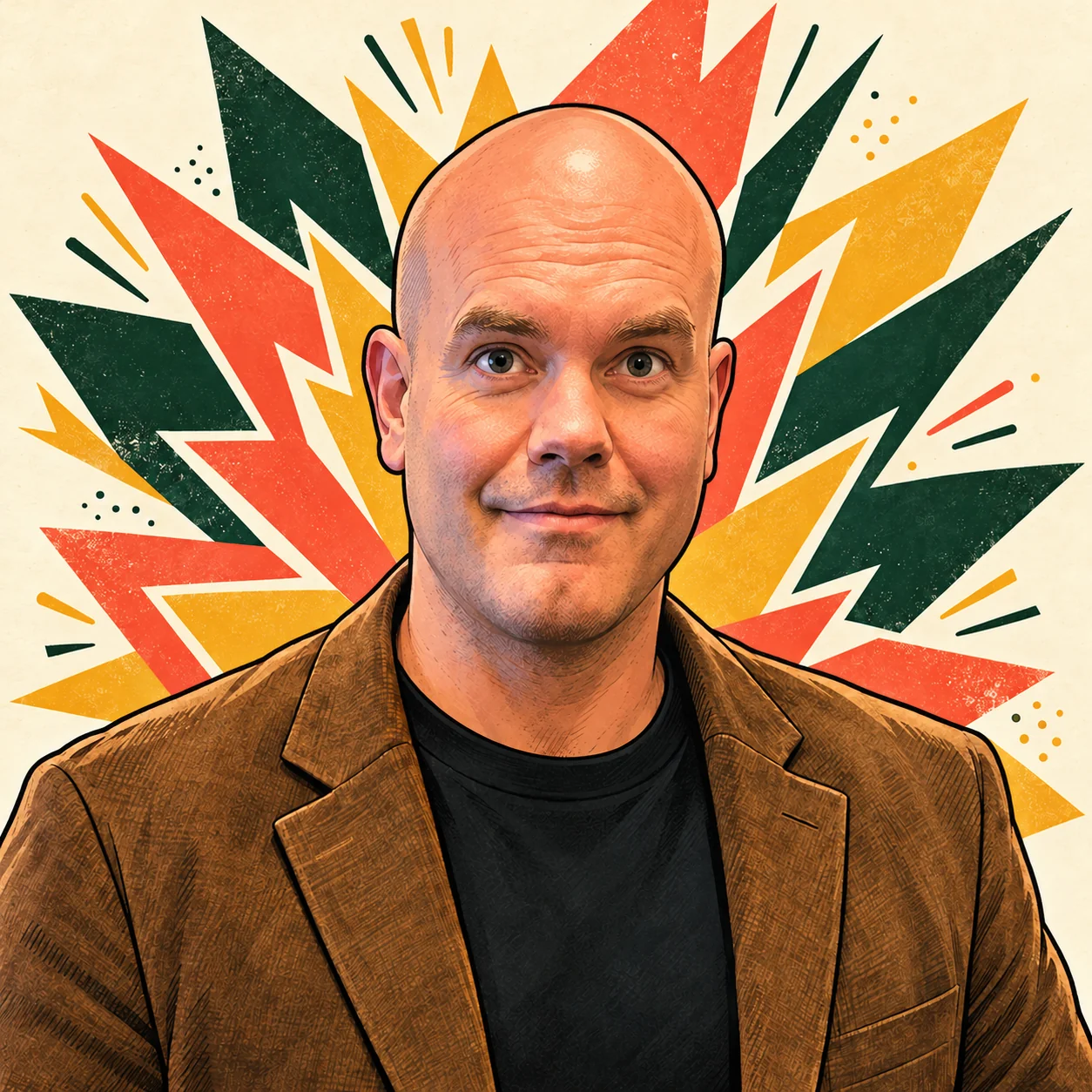 Illustration of Dan, the person behind No Fuss Webpages in Kettering
